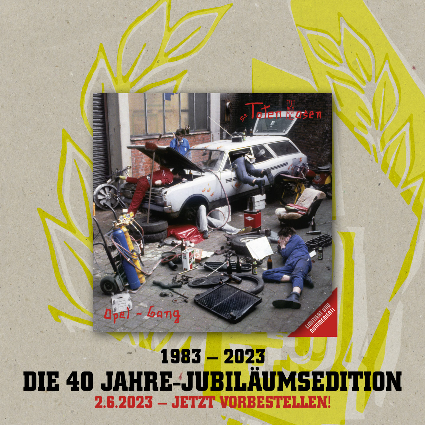 "Opel-Gang 1983-2023: Die 40 Jahre-Jubiläumsedition"