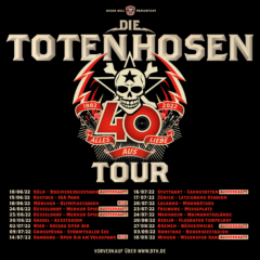 Neue Konzerte in München & Hamburg: "Alles aus Liebe – 40 Jahre Die Toten Hosen"-Tour 2022